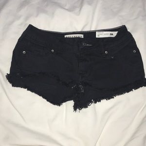 Black bullhead shorts.